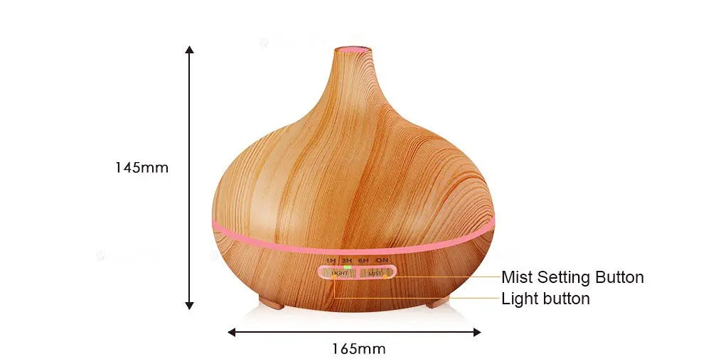 Diffuseur d'huile essentielle Nature - Nature et Bien être - 100% de confort 100% de Bien-être -