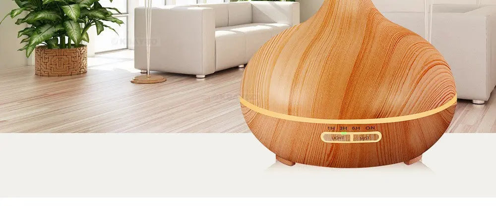 Diffuseur d'huile essentielle Nature - Nature et Bien être - 100% de confort 100% de Bien-être -